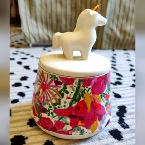 Opal house unicorn sugar bowl
